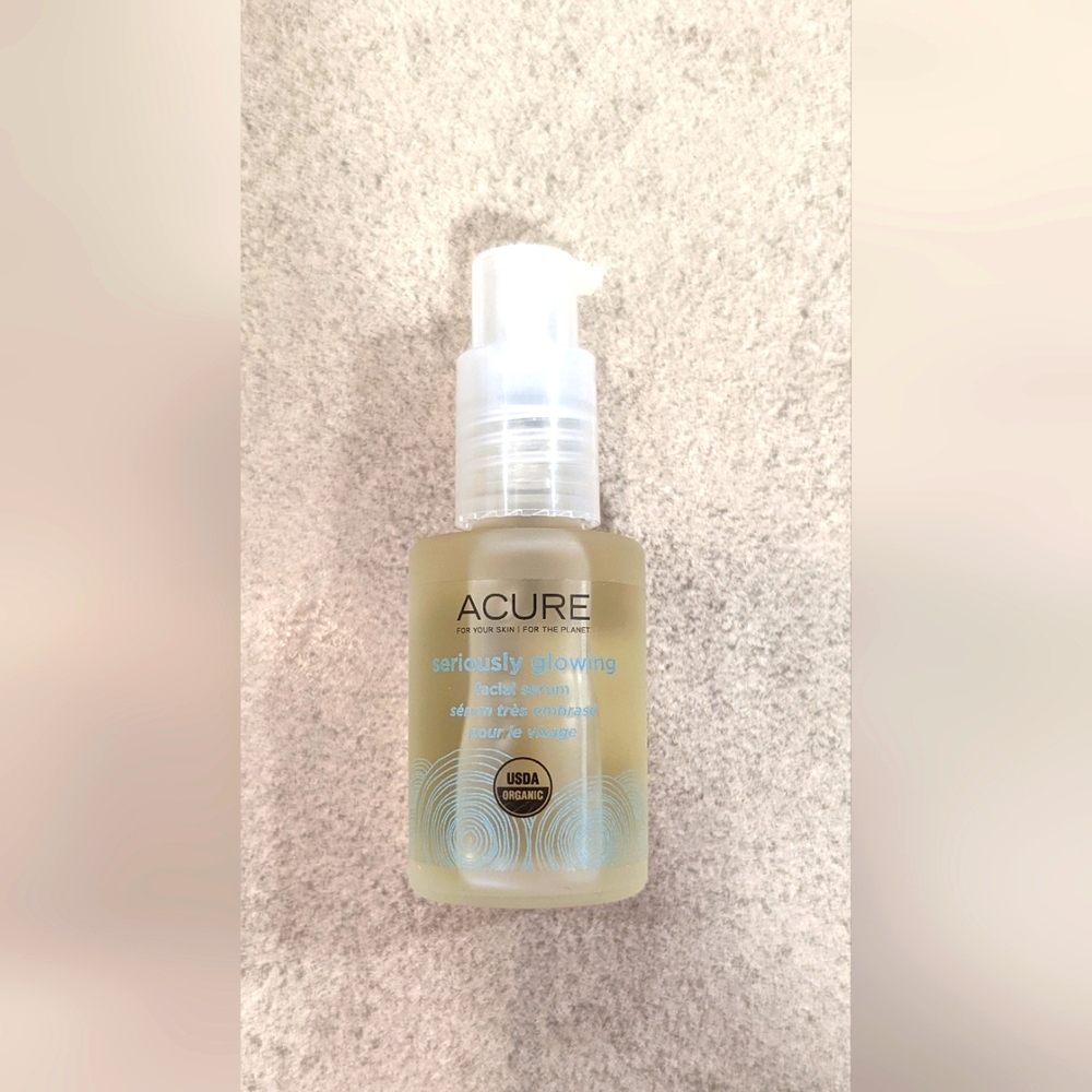 Acure Seriously Glowing Facial Serum 1 FL oz